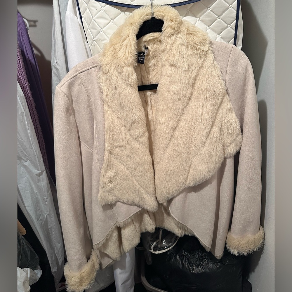 Bebe Faux Fur Jacket